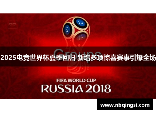 2025电竞世界杯夏季回归 新增多项惊喜赛事引爆全场